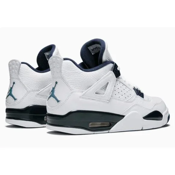 NIKE Men's Jordan 4 Retro Columbia Shoes Size 8 - Picture 2 of 12